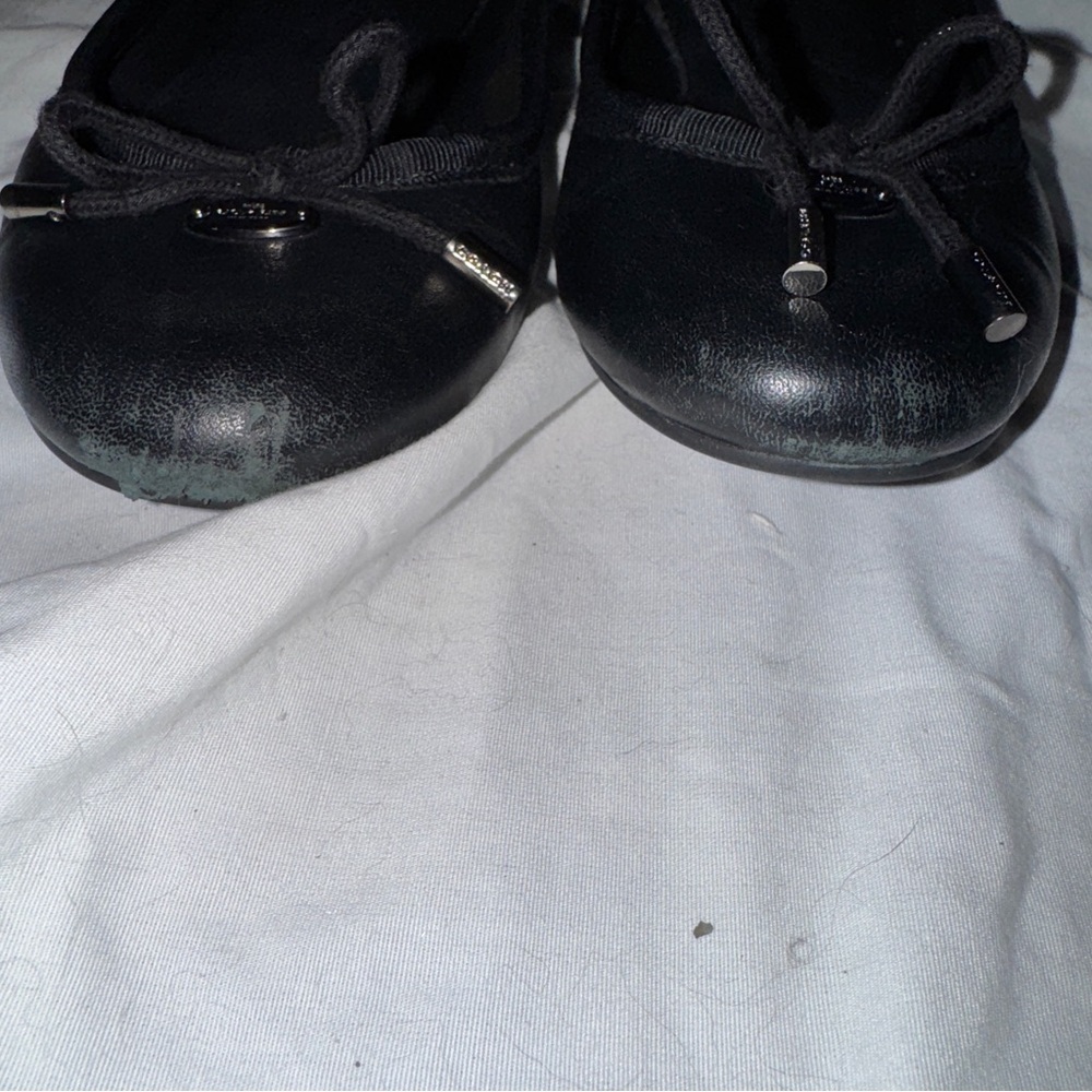 Coach leather Lara black flat - Picture 5 of 8